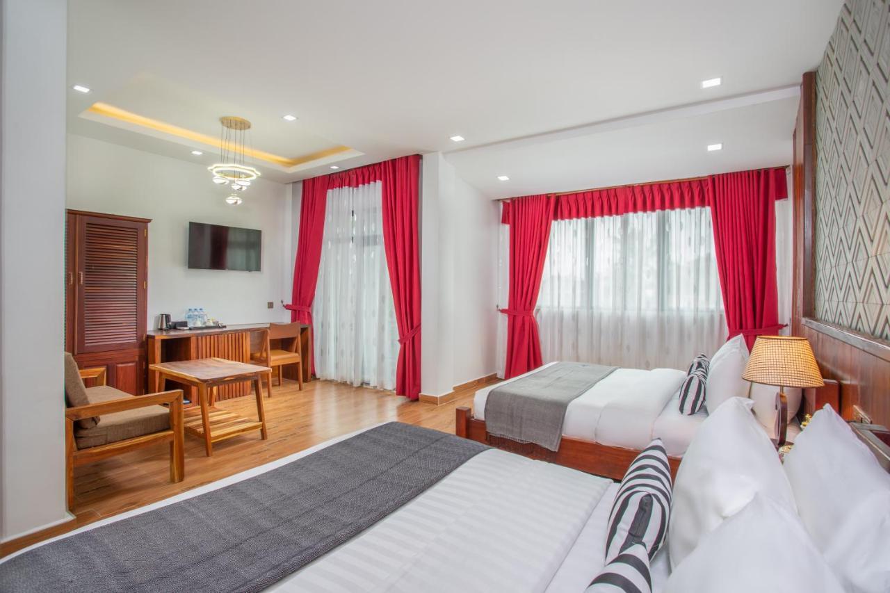 Hotel Cambana La Riviere Boutique Battambang Exterior foto
